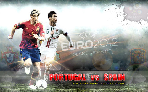 Euro2012 : Portugal - Espagne