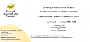 Réunion novembre 2014 du Portugal Business Club Touraine-karting