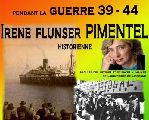 Conférence JUIFS PORTUGAIS PENDANT LA GUERRE 39-44 avec Mme Irène Flunser Pimentel à Tours